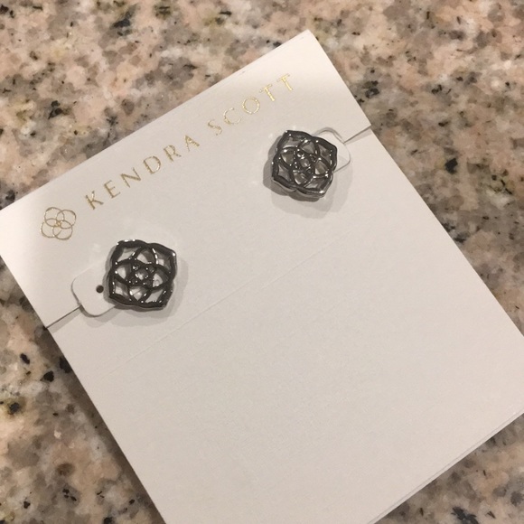 Kendra Scott Silver Dira Earrings - Picture 2 of 2